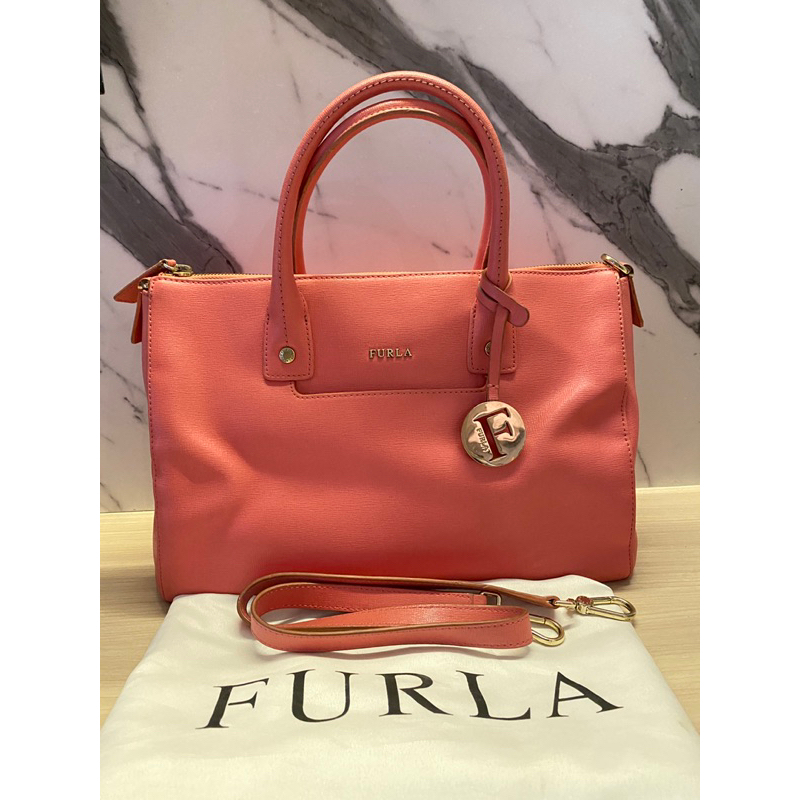 Furla Bag - Tas Furla Handbag - Pink