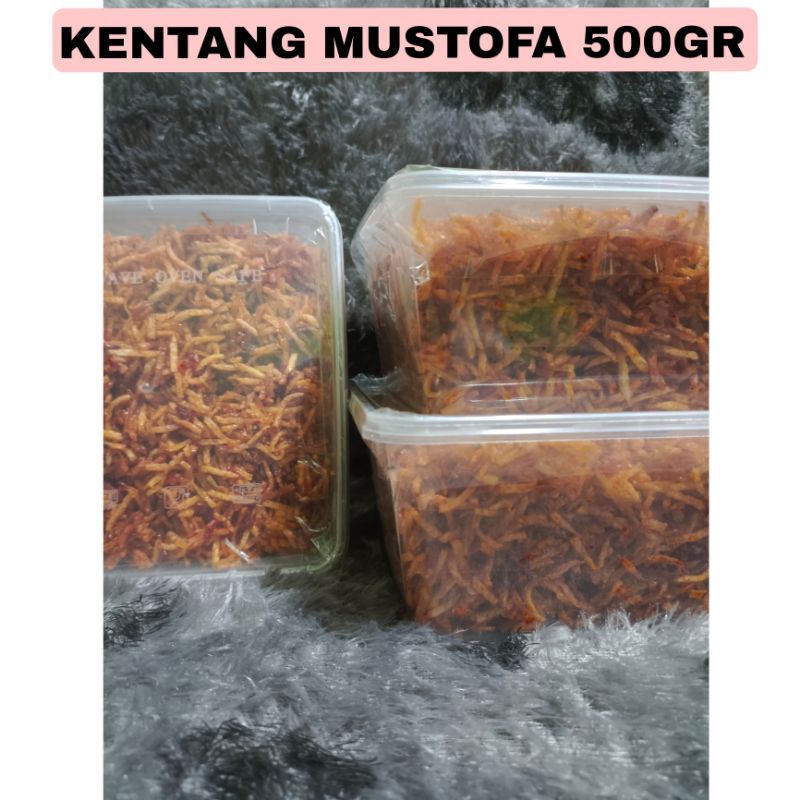 KENTANG MUSTOFA Cemilan Snack Kentang Kering 500GR