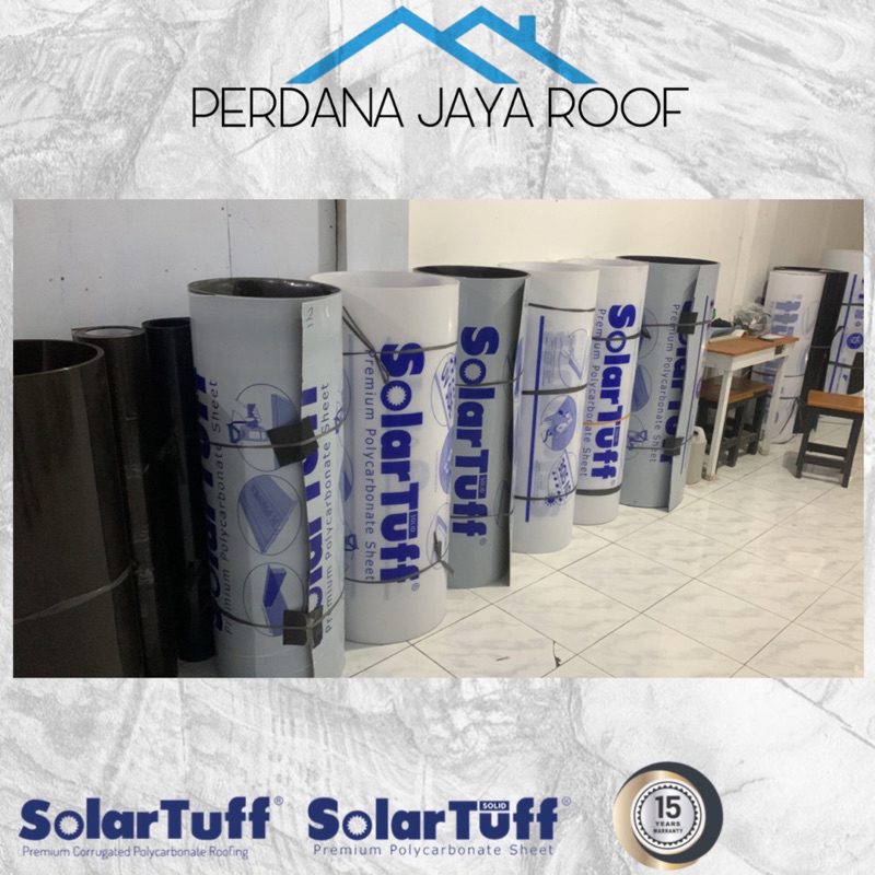 SOLARFLAT TEBAL 3MM | SOLARTUFF SOLID