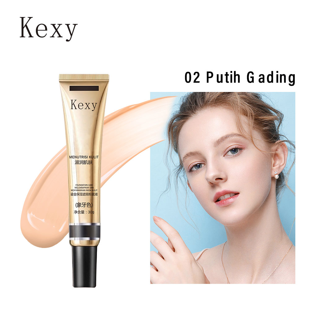 YZS liquid Foundation alas bedak cair emas pelembab concealer alas bedak cair 30g cross-border perdagangan luar negeri tempat riasan impor asli