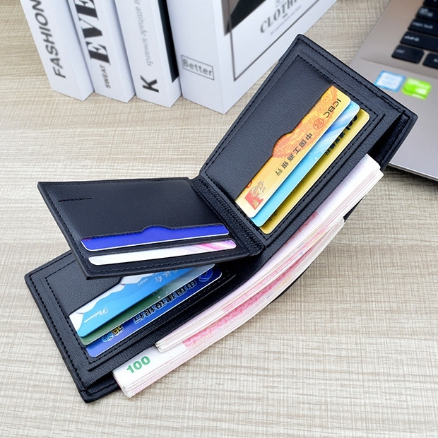 DOMPET LIPAT PRIA REMOVO WA733B5 KECIL KARTU ATM RESLETING KOIN COWOK DISTRO IMPORT ORIGINAL REMAJA SIMPLE CASUAL HITAM FASHION BATAM KEREN LAKI DEWASA KEKINIAN KULIT BRANDED