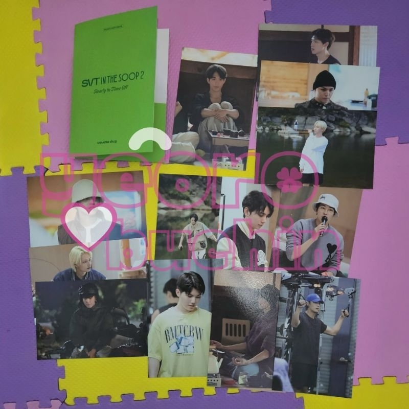 READY STOCK | Seventeen - Postcard POB In The Soop 2 Making Photobook SCoups Jeonghan Joshua Jun Hos