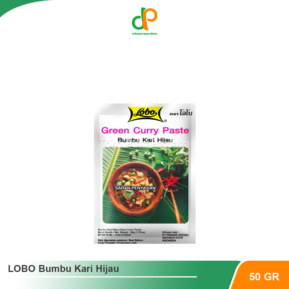 

LOBO Green Curry Paste/Kari Hijau 50gr
