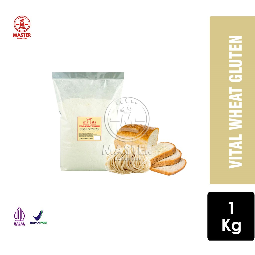 

Tepung Vital Wheat Gluten Flour [1 Kg]