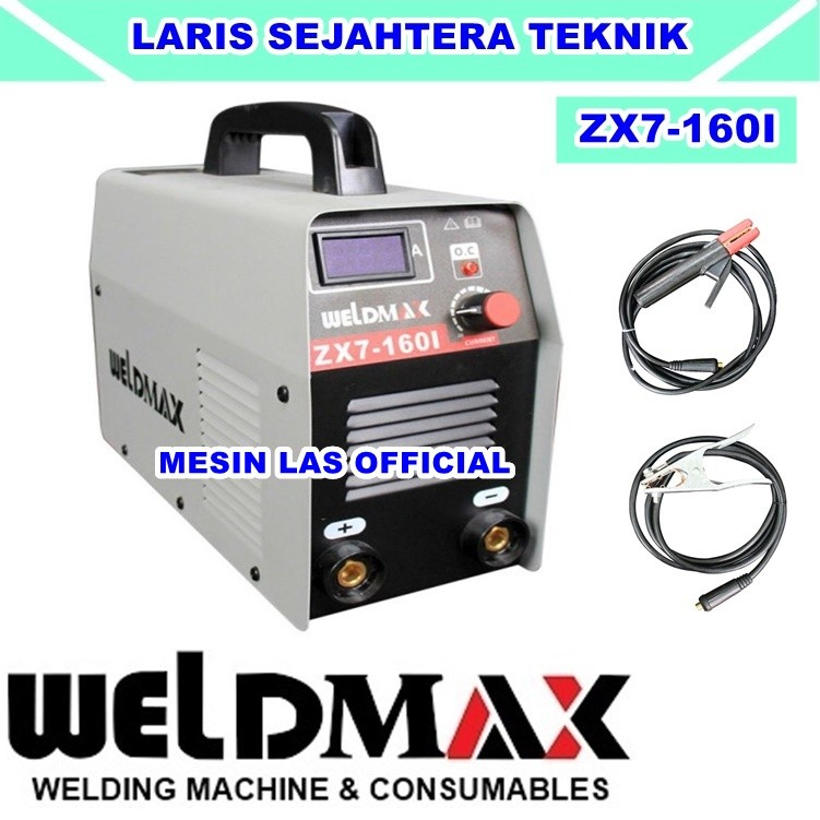 Mesin Las ZX7 160 Weldmax Trafo Las Listrik MMA ZX7-160 I