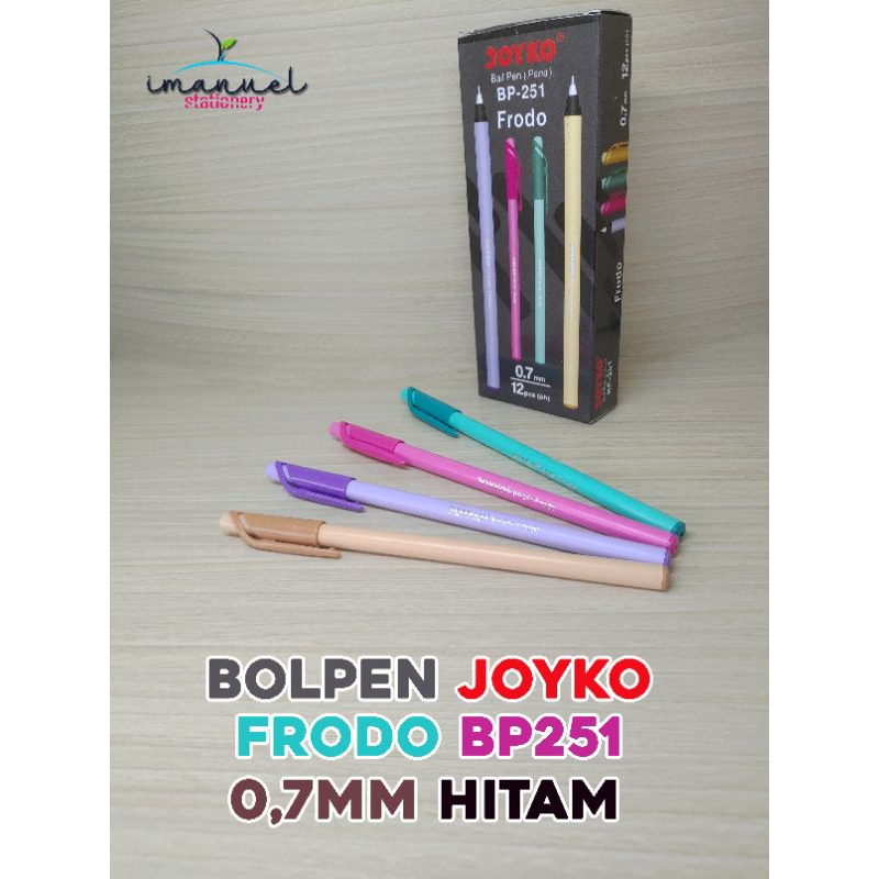 

Bolpen Joyko Frodo BP251 0.7mm (12 pcs)