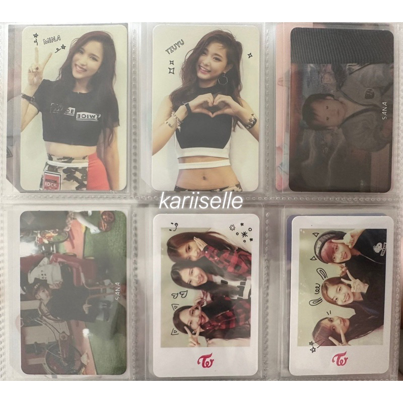 TWICE THE STORY BEGINS ALBUM PHOTOCARD mina tzuyu sana nayeon dahyun jeongyeon pc tsb child nadatzu 