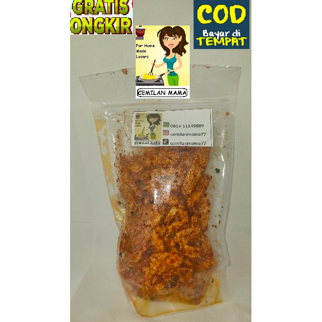 

Basreng Rasa Original Daun Jeruk Tanpa Pengawet Home Made Camilan Renyah Gurih Buatan Rumah Kualitas Premium 100g Terlaris dan Terbaik Segar Aroma Jeruk Pedas Gurih Kriuk Kering Higienis Terjamin Enak Jajanan Khas Indonesia Snack Garing Murah Baso Goreng