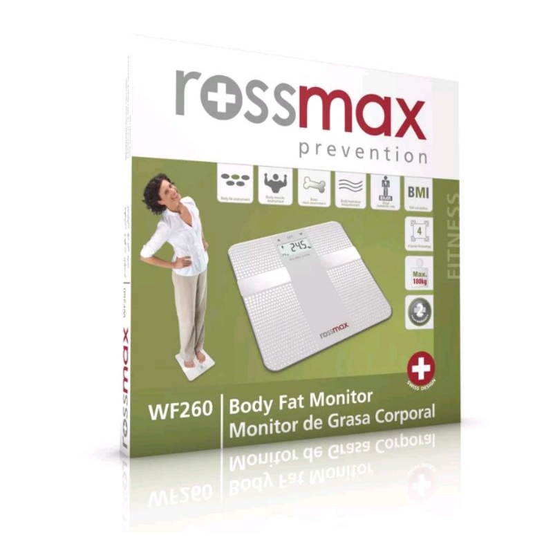 Timbangan Badan Digital Rossmax WF260 Timbangan Lemak Body Fat