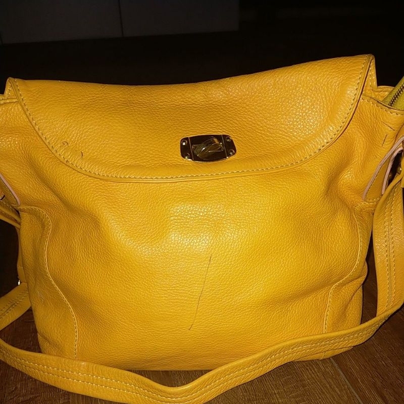 Preloved Tas kulit original brand lokal Sukaregang Garut
