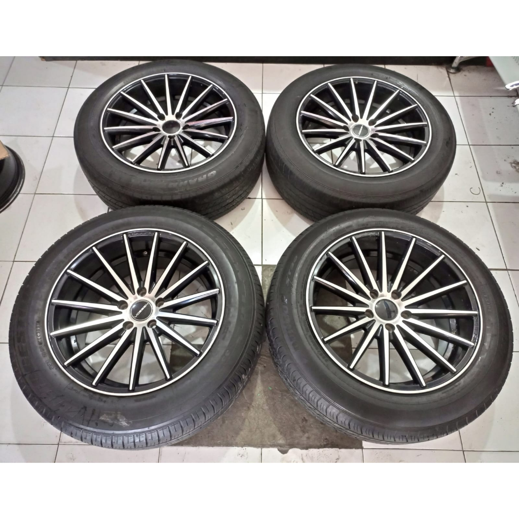 VELG MOBIL SECOND VOSSEN RING 18 LEBAR 8/9 PCD 5X114,3 + BAN BONUS