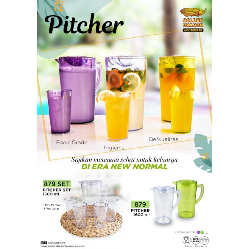 Harga Pitcher Plastik 1 SET Terbaru Agt 2025 | BigGo Indonesia