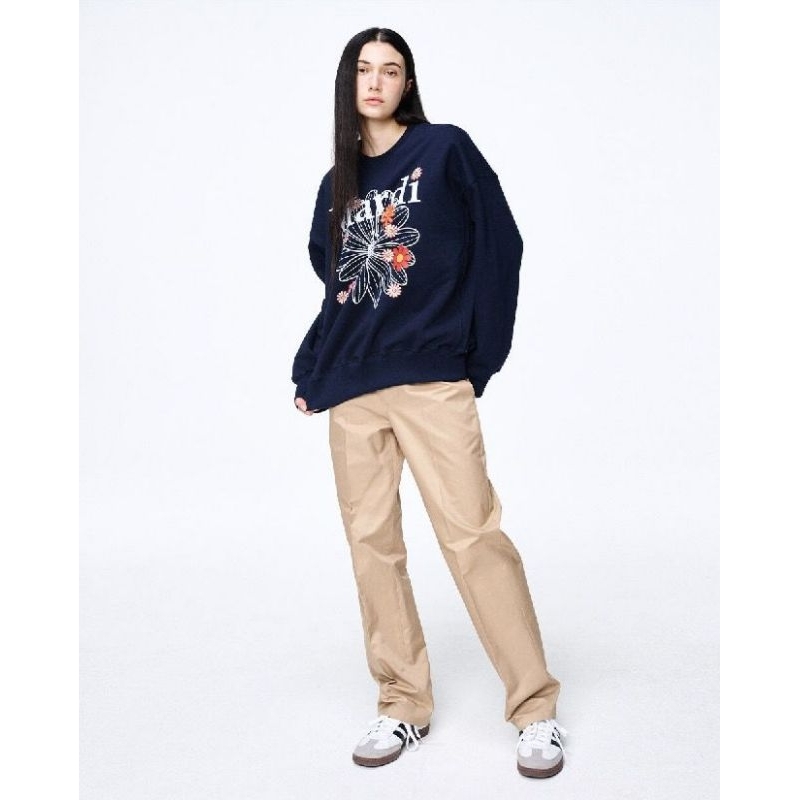 Mrdi flower big logo sweater