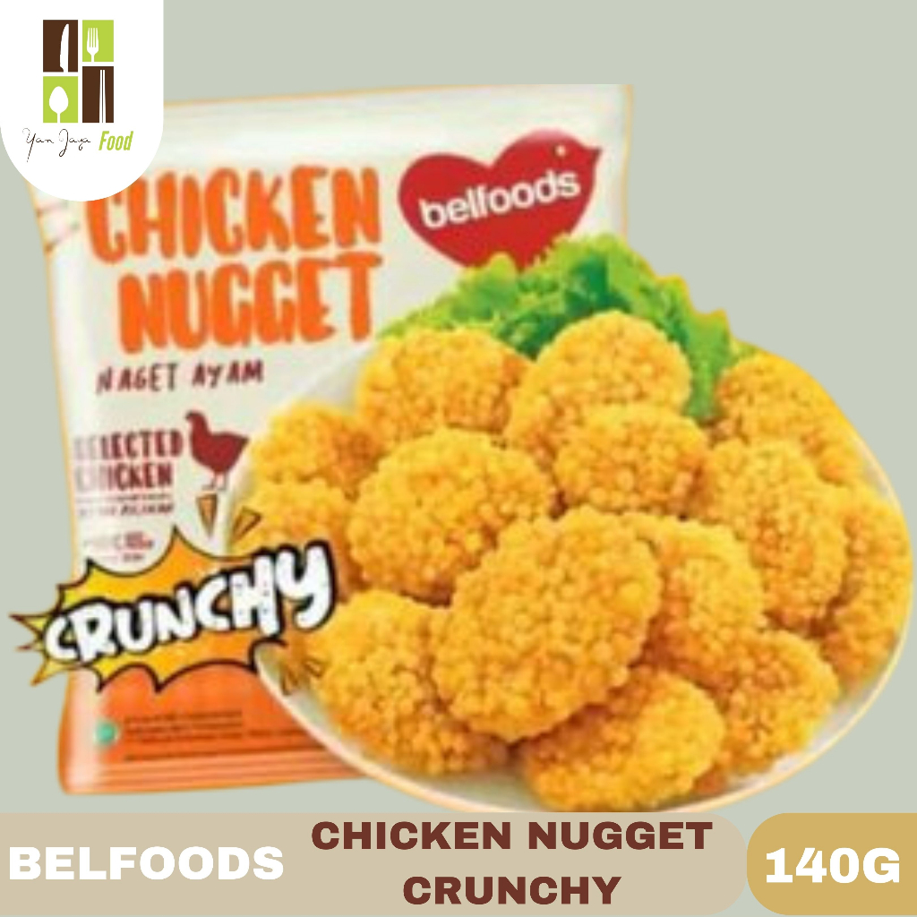 Belfoods Chicken Nugget Crunchy / Naget Ayam Cruncy 140g