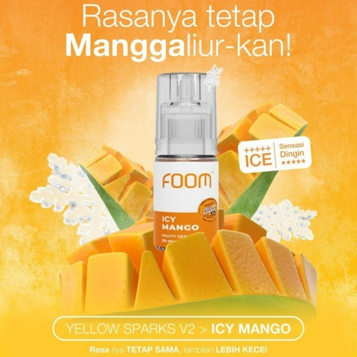 FOOM ICY MANGO V2 30ML 30MG