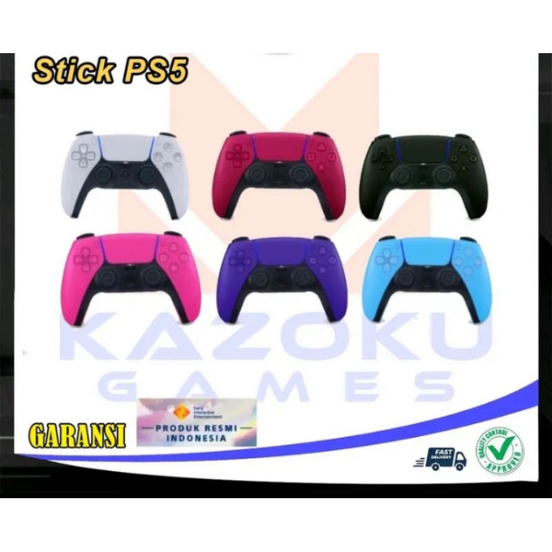 Stik PS 5 garansi resmi Sony Indonesia