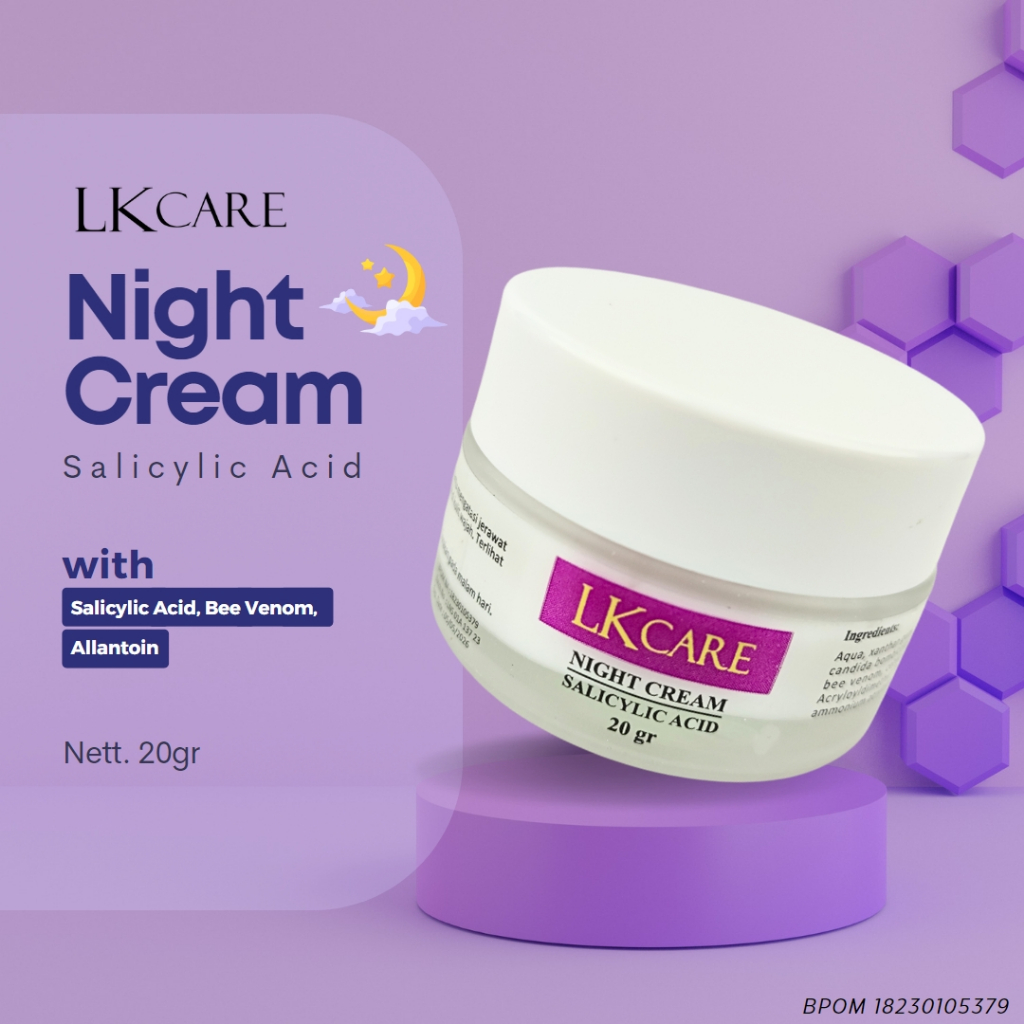 LKCare Paket Acne Skincare Salicylic Acid Series 4 Item Foam Toner Day Cream Night Cream Ampuh Mengatasi Kulit Berjerawat