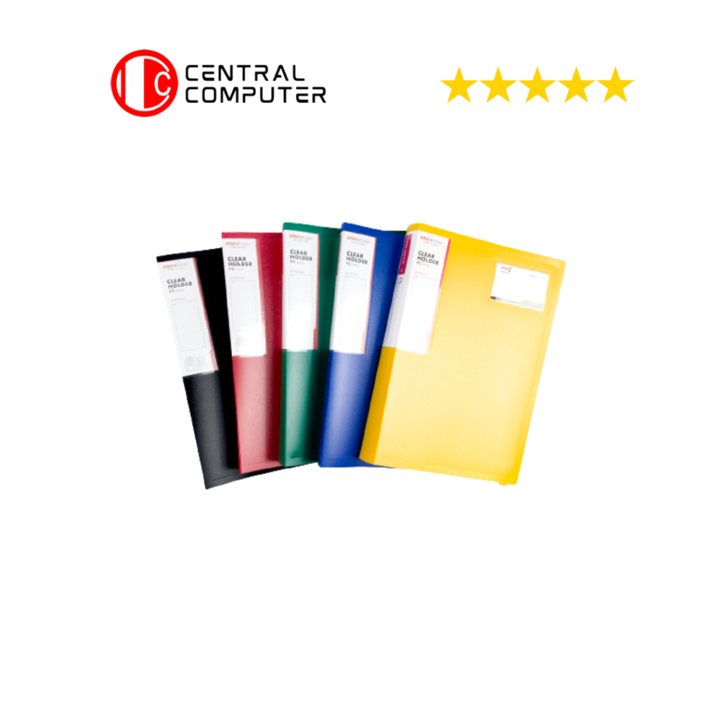 

Clear Holder / Display Books Folio 20 Pockets - Inter X Folder