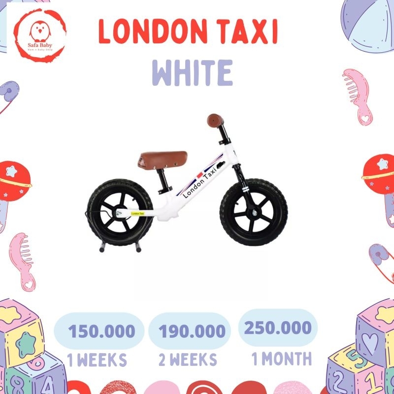 Sewa Sepeda London Taxi