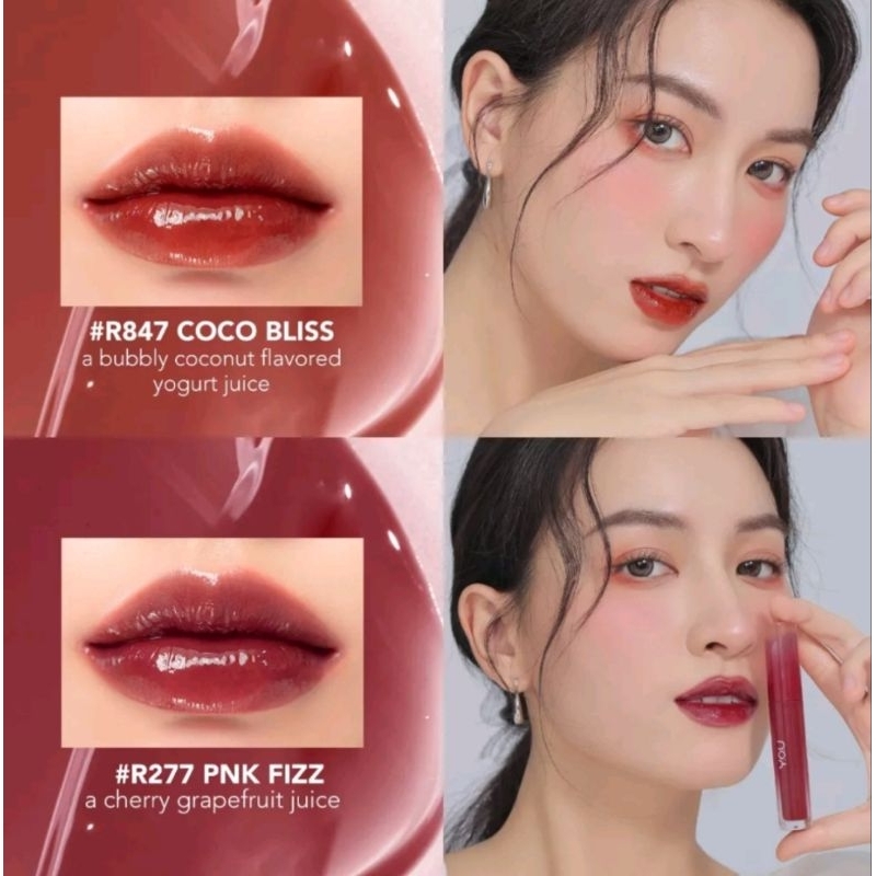 YOU Cloud Touch Juicy Tint Healthy Glow Lips Korean Style Liptint Gloss