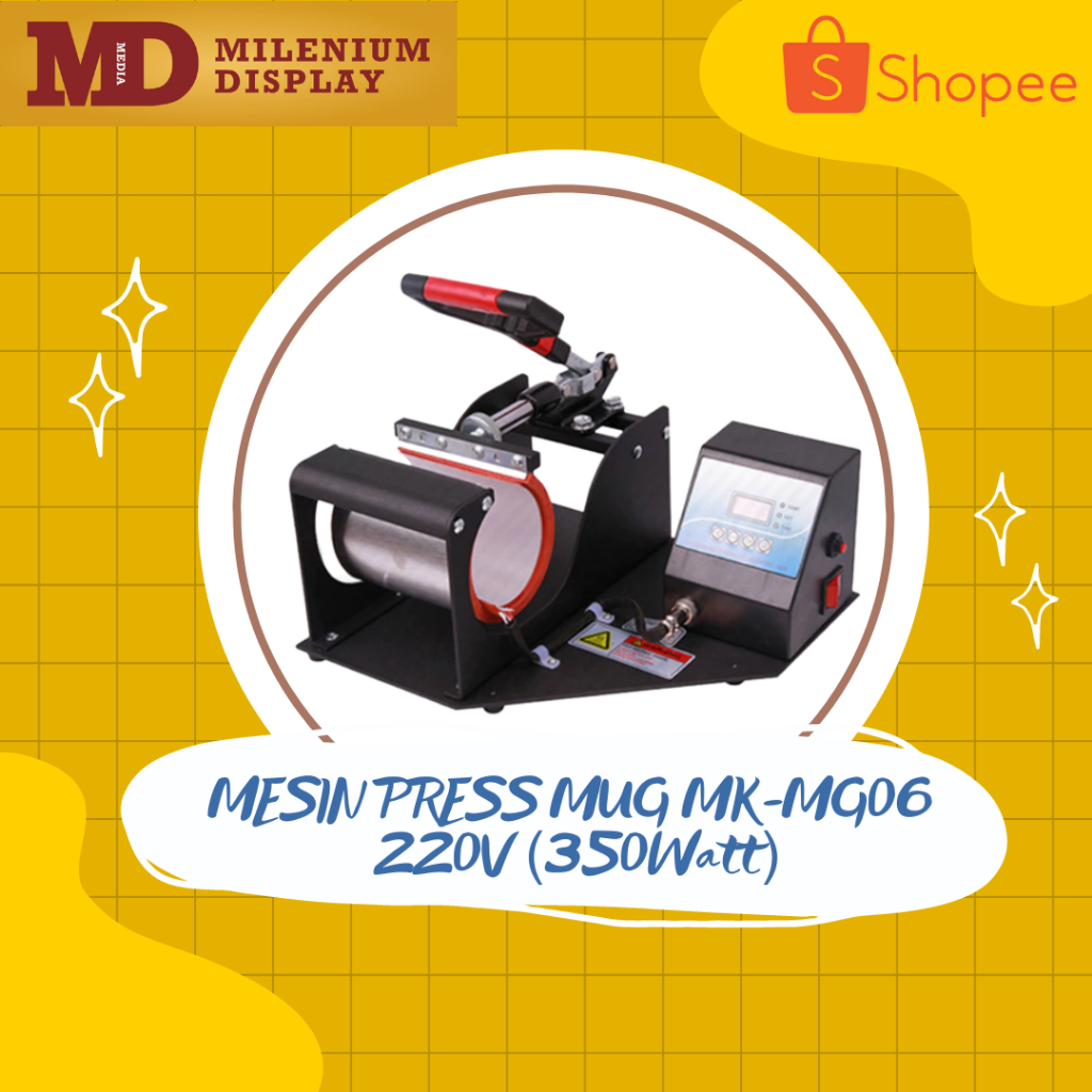 MESIN PRESS MUG MK-MG06 220V (350Watt)