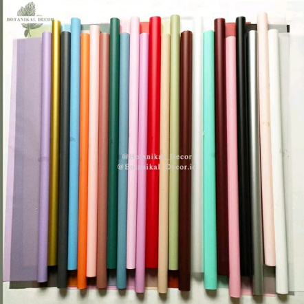 

Flower Paper Wrapping Cellophane Full Color Opp Kertas Buket Bouquet Hias Dekorasi Rumah Pesta