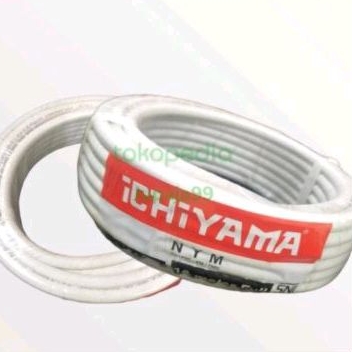 Kabel NYM 2x1,5mm @10M Tembaga Murni ICHIYAMA (Standar SNI)