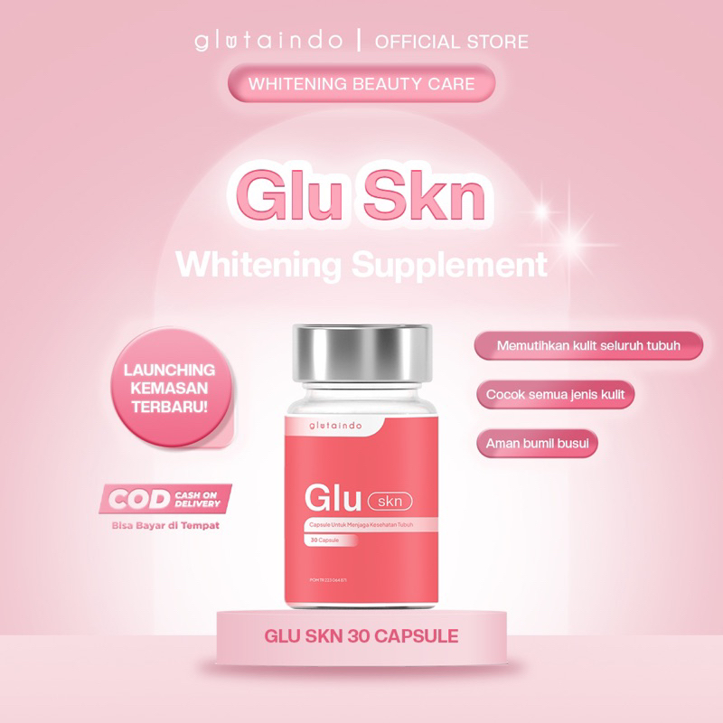 Glutaindo Gluskin - Suplemen Pemutih Kulit Dan Mencerahkan Dari Dalam