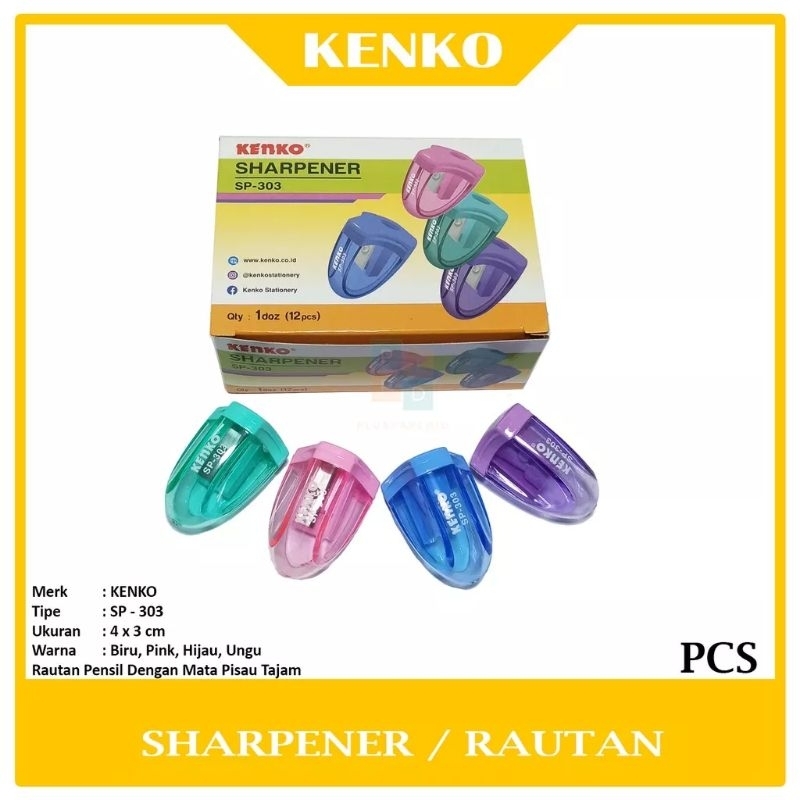 

RAUTAN KENKO SP-303/ RAUTAN PENSIL / SHARPENER