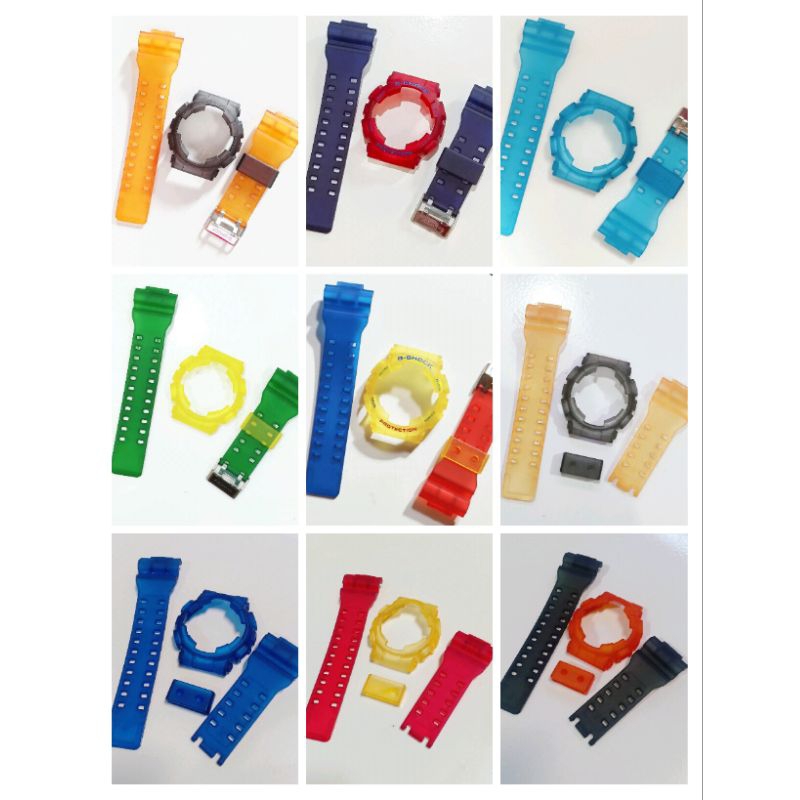 BnB Gshock GA 100 Matte (request warna) bezel strap