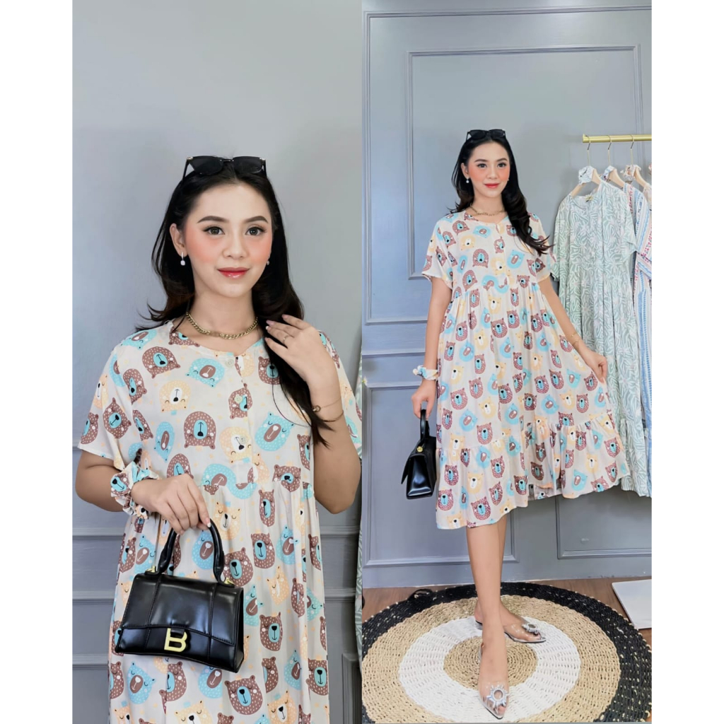 Zea dress byceline/Dress Selutut/dress viral