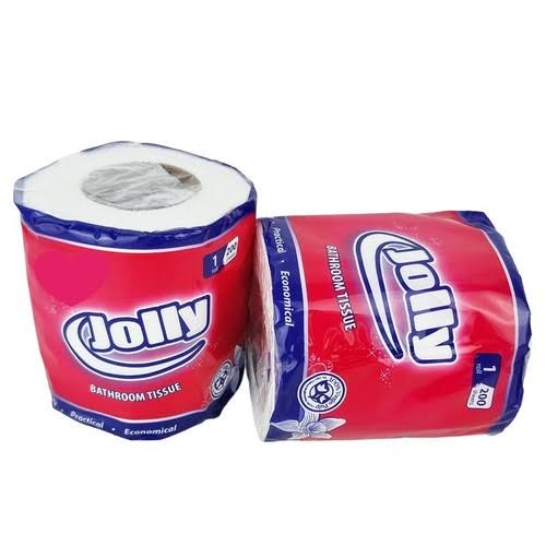 Tissue Jolly Roll - Tisu Jolly Gulung - Tisu Toilet - Tisu Isi 200 Sheet