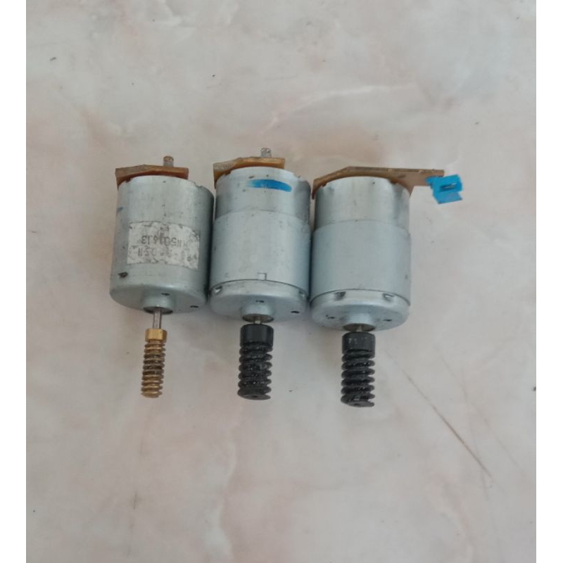 LOT 10 PCS DINAMO GENERATOR 12 ~ 24V DC AS/SHAFT PANJANG COPOTAN MESIN FOTOCOPY