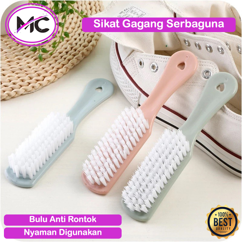 Sikat Gagang Pembersih Sepatu Baju Serbaguna Sikat Kamar Mandi WC Cleaning Shoes Brush