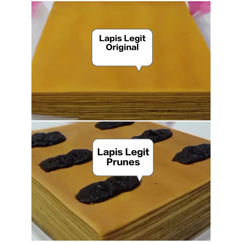 

kue lapis legit wisman 20x20 original, prunes