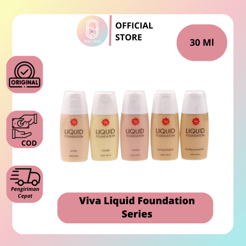 QEILA - Viva Liquid Foundation 30ml Series | Foundation By Viva Cosmetics