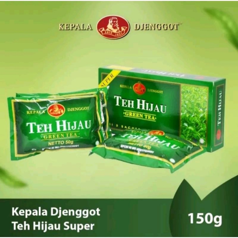 

Teh Hijau Super bubuk 150gr Kepala Djenggot