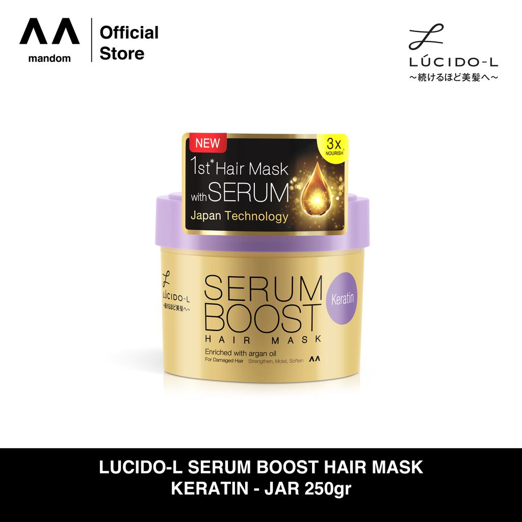 LUCIDO-L SERUM BOOST HAIR MASK 250GR