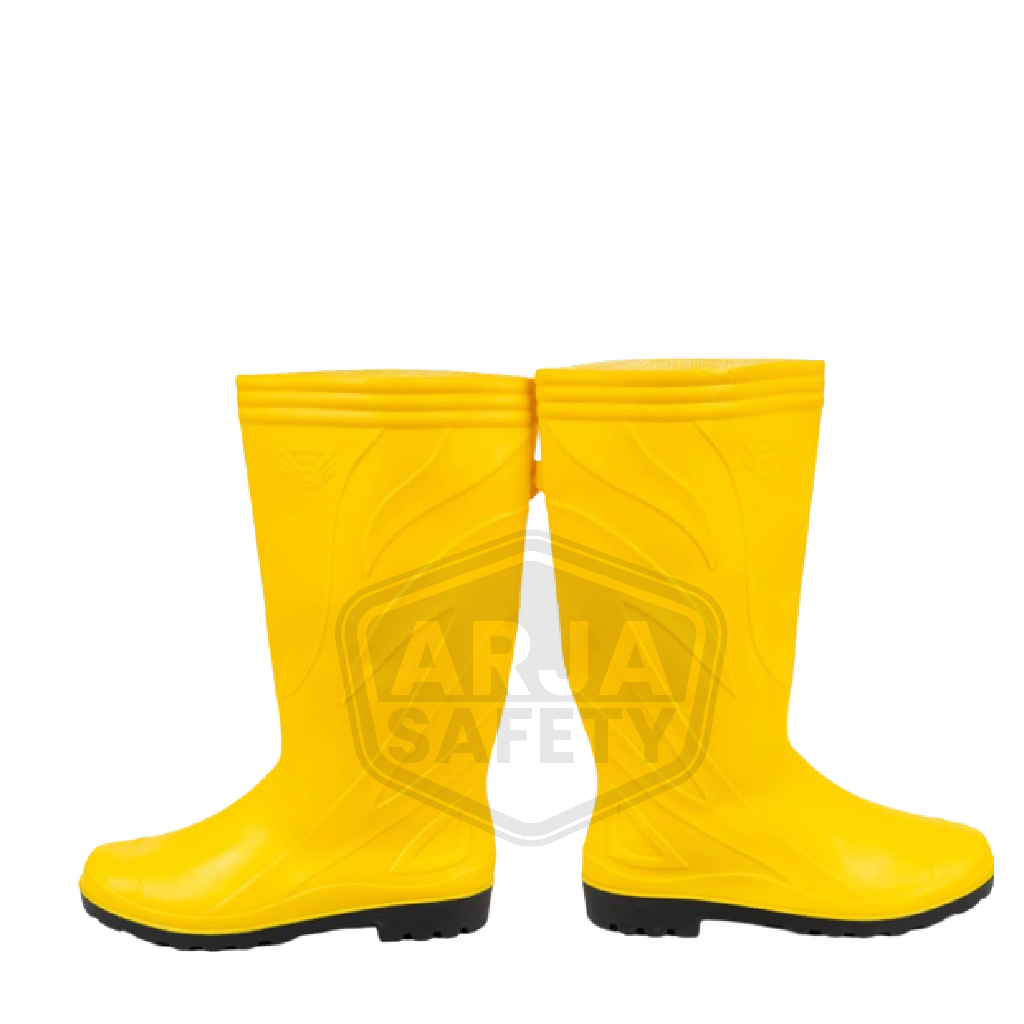 [ ARJA SAFETY ] Sepatu Boot Tinggi Shogun Taro Kuning - Sepatu Boots Safety | Sepatu Proyek Safety | Sepatu Pabrik | Sepatu APD | Sepatu Kebersihan | Sepatu Kerja