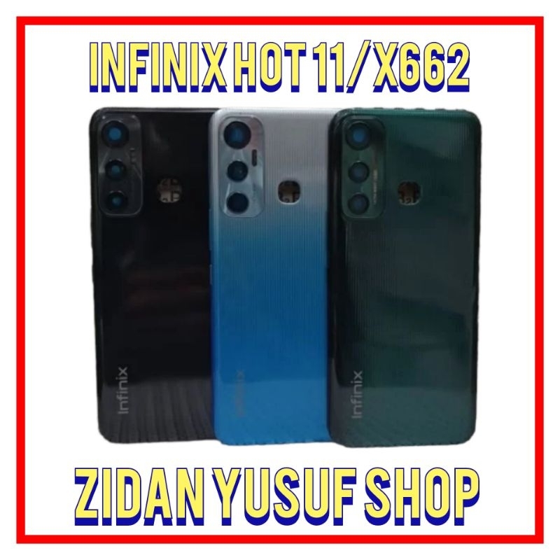 BACKDOOR BACK COVER CASING TUTUP BELAKANG INFINIX HOT 11 / X662