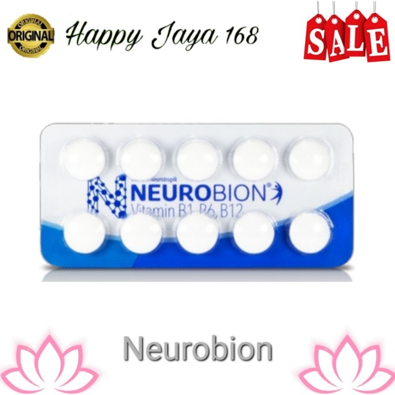 Neurobion Putih &amp; Neurobion Forte Tablet Strip