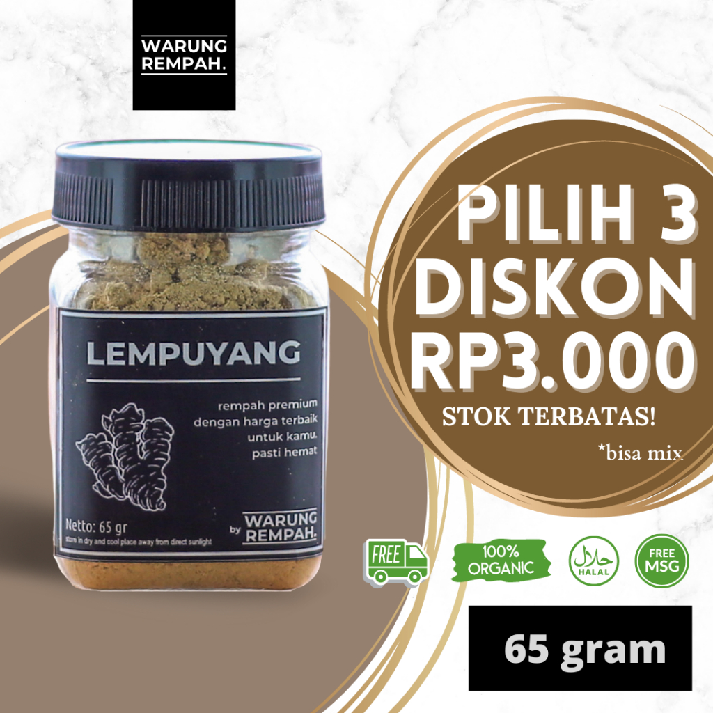 

Lempuyang Bubuk Zingiber Powder