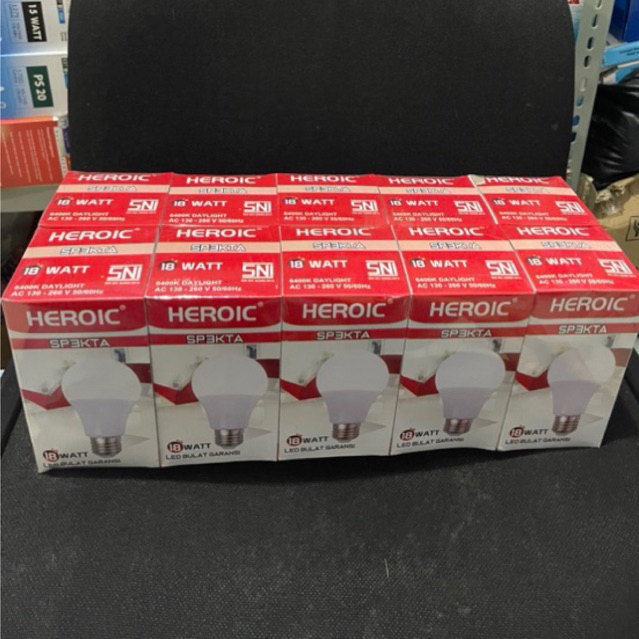 Promooo Paket isi 10bh Heroic spekta Led bulb