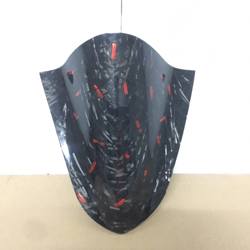 VISOR AEROX 155 VARIO 160 CARBON KEVLAR FORGED