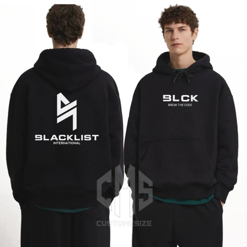 Sweater jaket hoodie mobile legend blacklist internasional