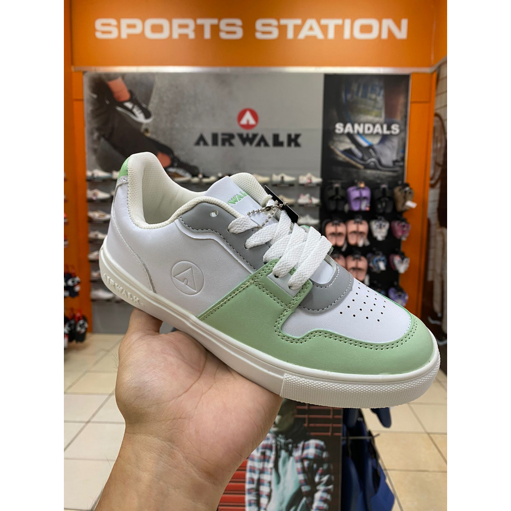 Airwalk Rarrin White/Green Women's Shoes Original