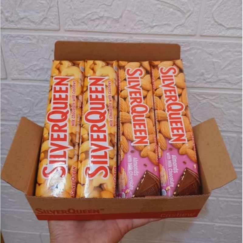 

Silverqueen cashew 58gr isi 5pcs