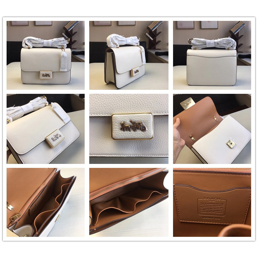 SALE PRICE! TAS sling bag women WANITA SELEMPANG ALIE SHOULDER BAG WHITE PLAIN C3928 3928