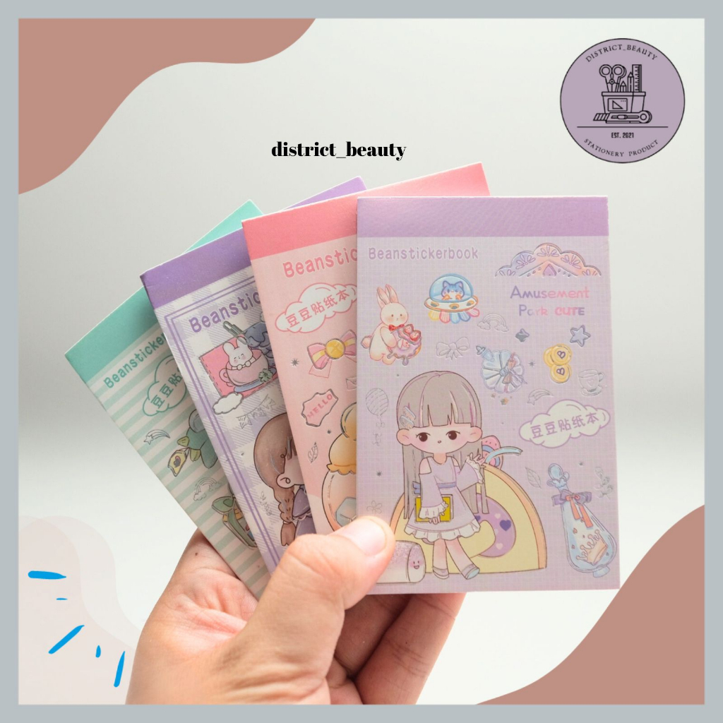 

BUKU STIKER CUTE GIRL NOTEBOOK STIKER KL-CF