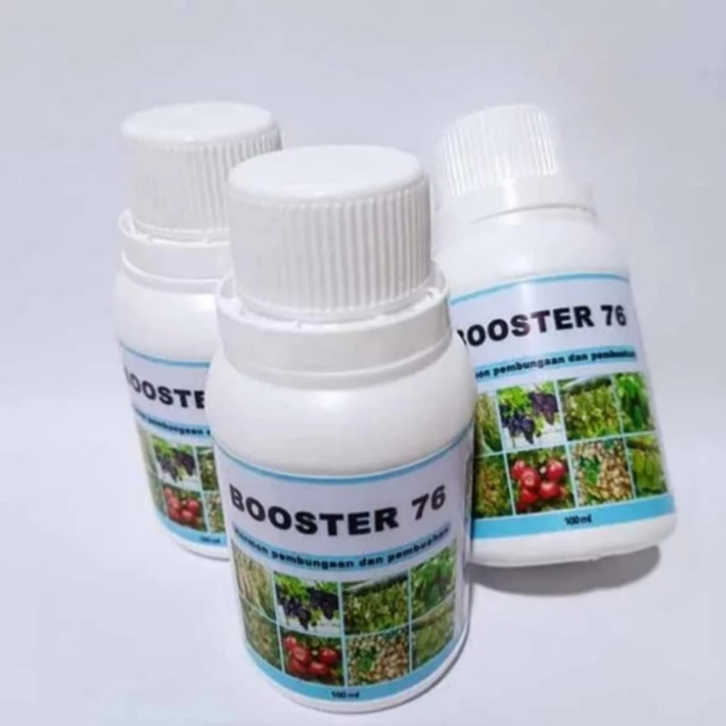 Pupuk Booster 76 Organik Pelebat Dan Pembesar Buah 100ml